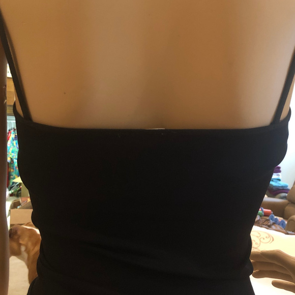 Sens Women's Black Tank with metallic beading - Picture 6 of 6